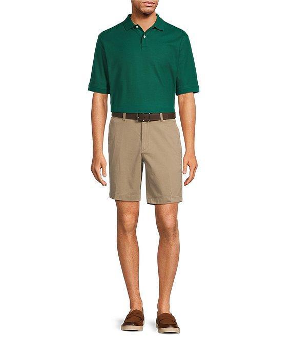 Gold Label Roundtree & Yorke Non-Iron Short Sleeve Solid Pique Polo Shirt Product Image