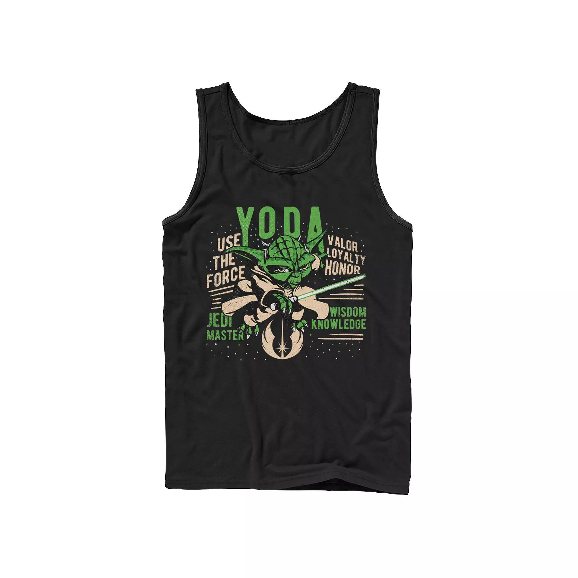 Men's DC Comics The Green Arrow Vintage Text Poster Tank Top,  Product Image