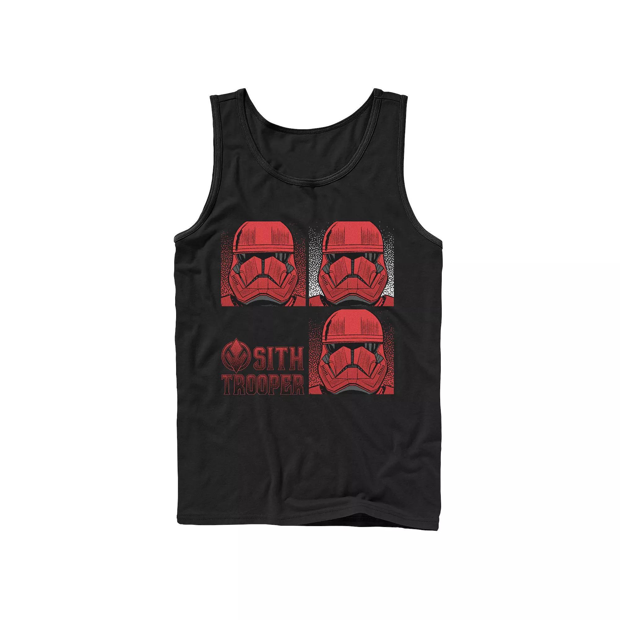 Men's Star Wars The Rise of Skywalker Kyber Crystal Tank Top, Size: Small, Blue Product Image