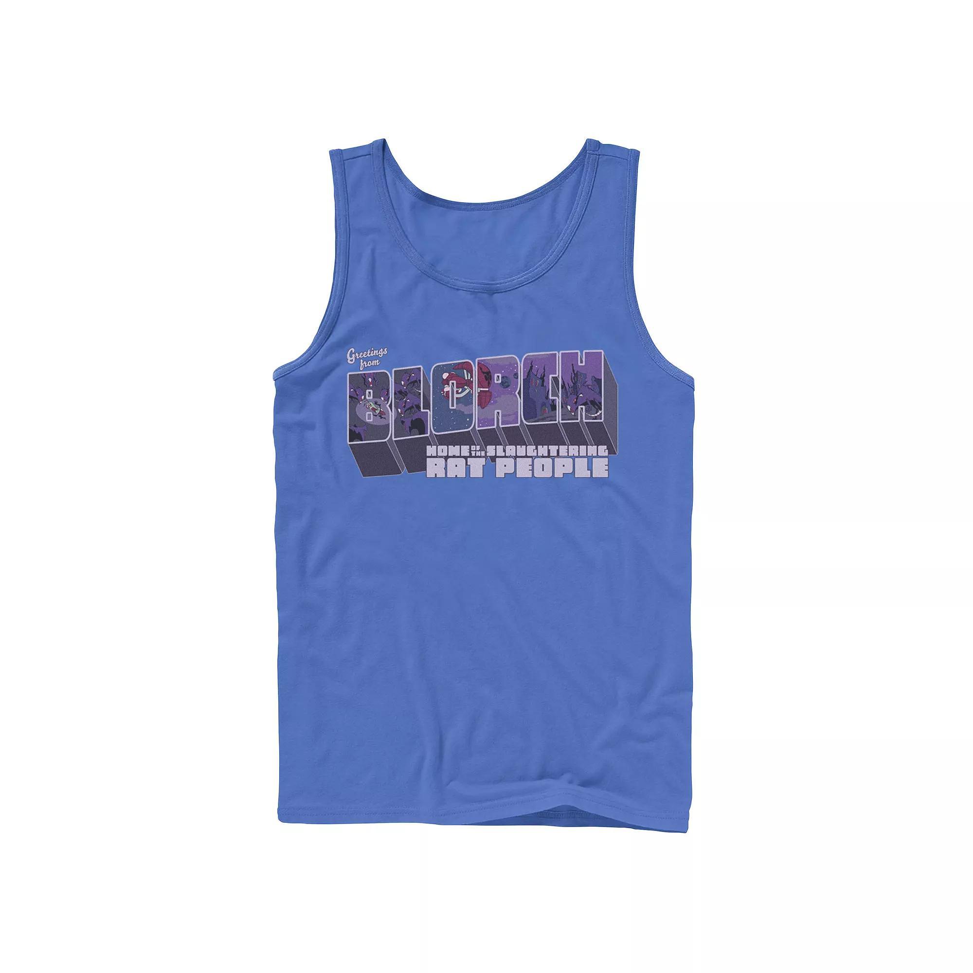 Men's Invader Zim Greetings From Blorch Graphic Tank Top,  Product Image