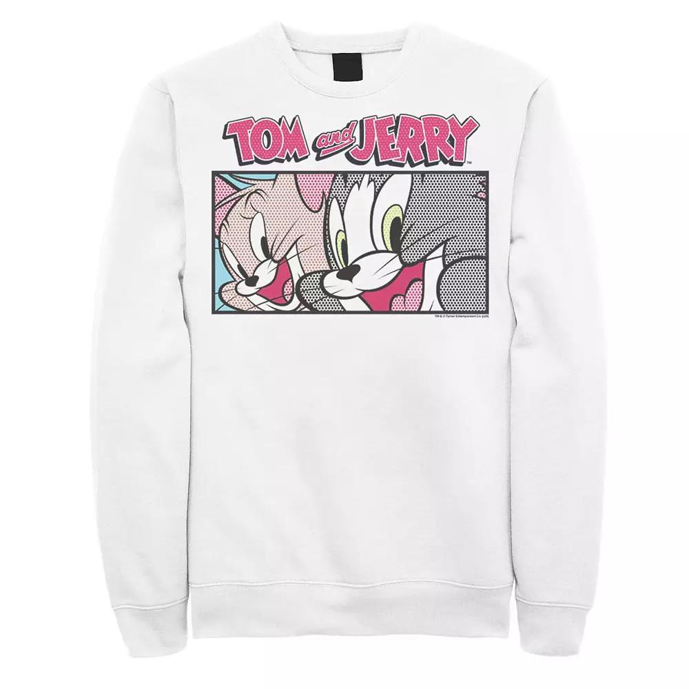 Mens Tom And Jerry Comic Panel Sweatshirt, Men's,  Product Image