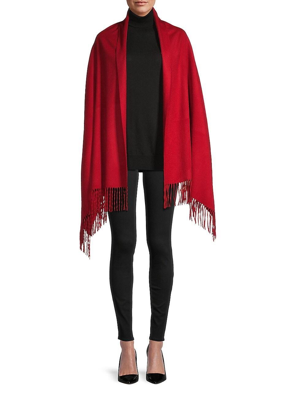 Fringed Cashmere Evening Wrap Product Image