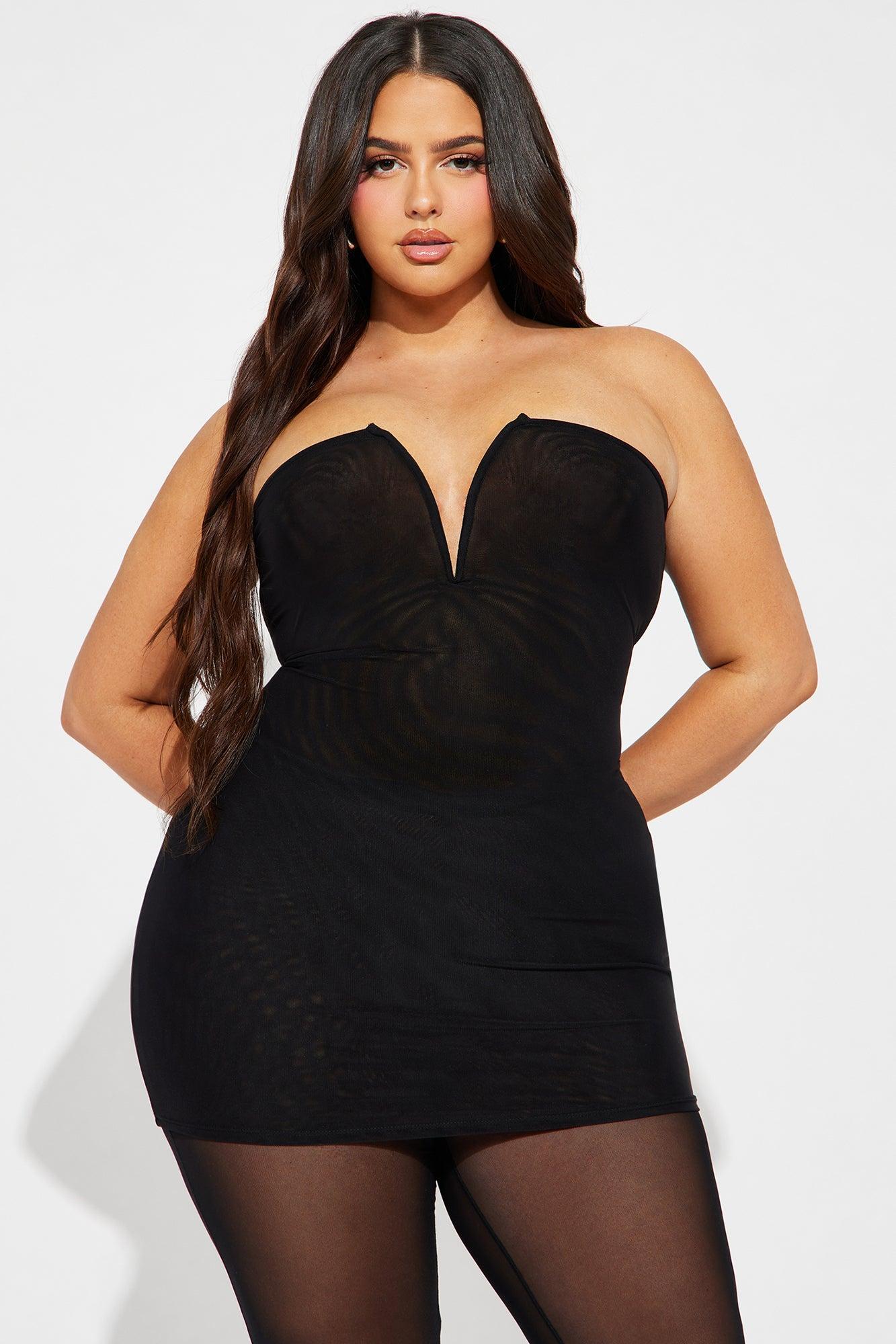 In My Place Mesh Pant Set - Black Product Image