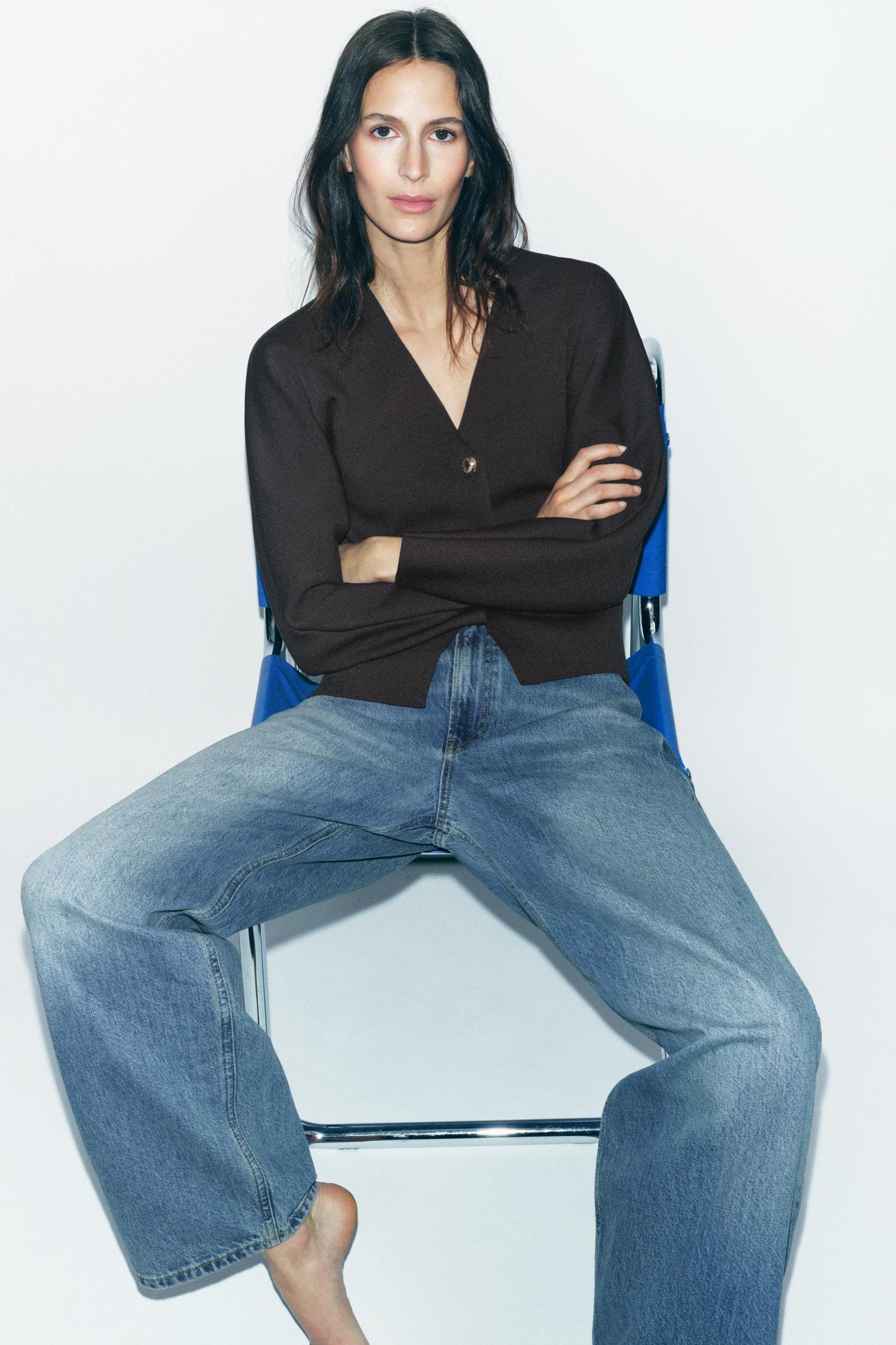 KNIT WRAP TOP Product Image