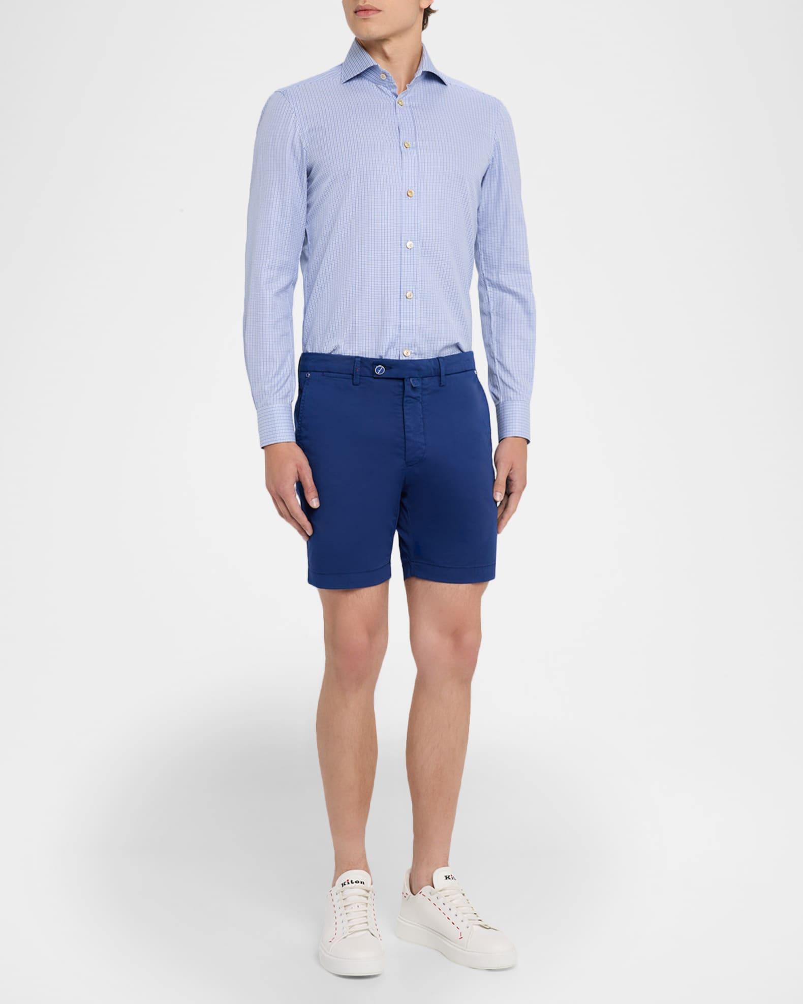 Men's Slim Flat-Front Shorts Product Image