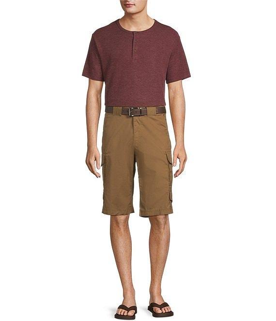 Roundtree & Yorke Classic Fit 13#double; Inseam Cargo Shorts Product Image