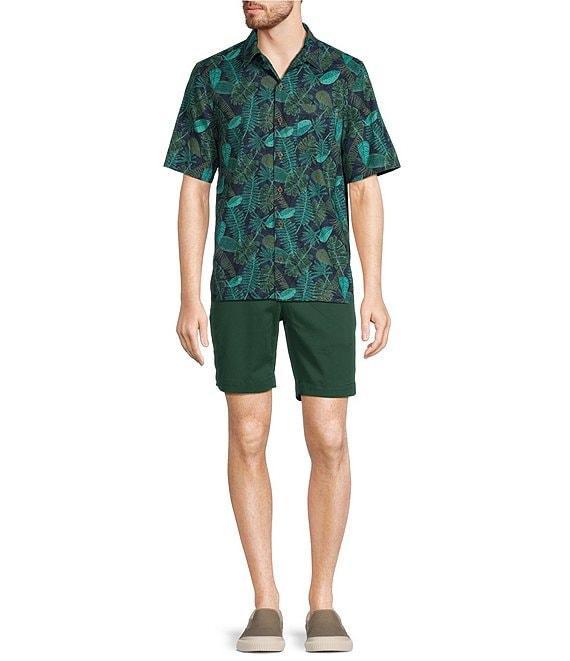 L.L.Bean Tropics Print Short Sleeve Woven Shirt Product Image