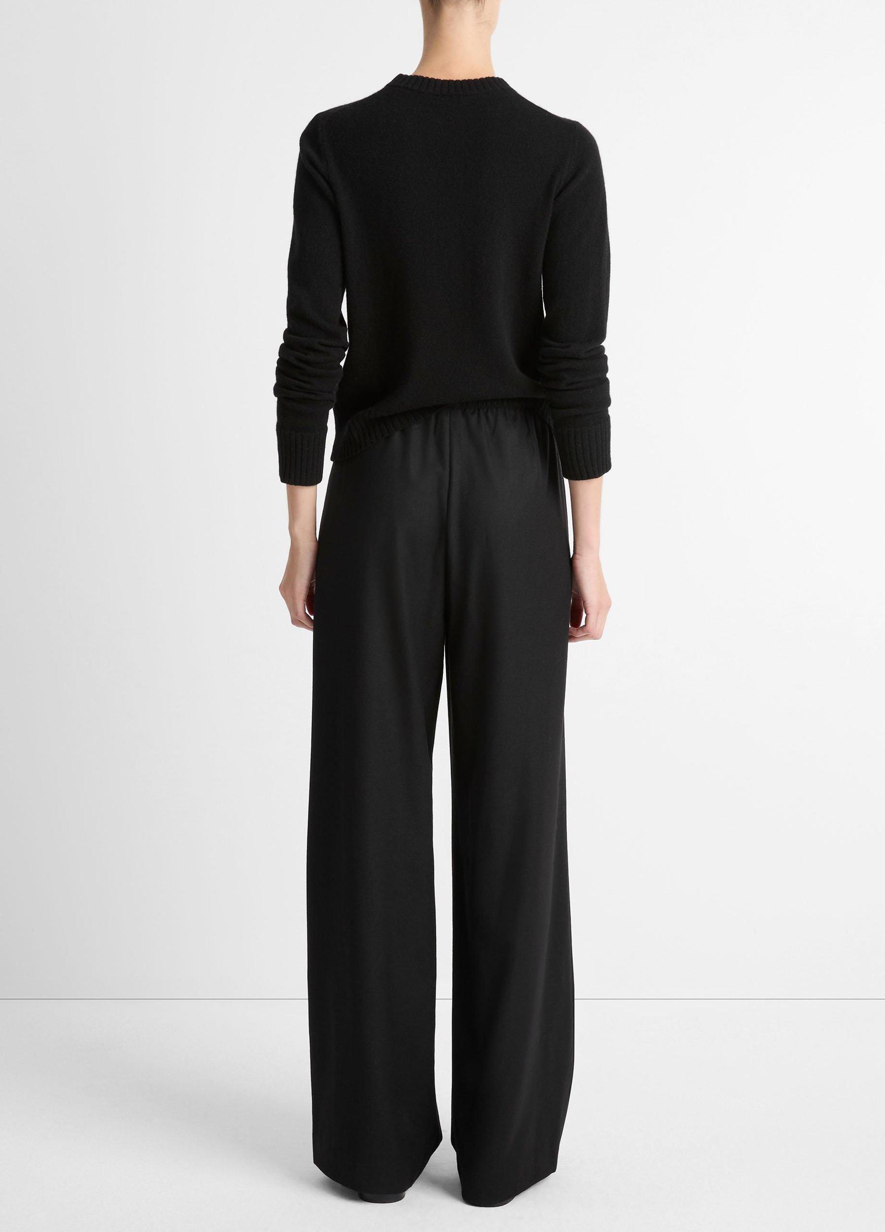 Italian Wool-Blend Easy Pull-On Pant Product Image