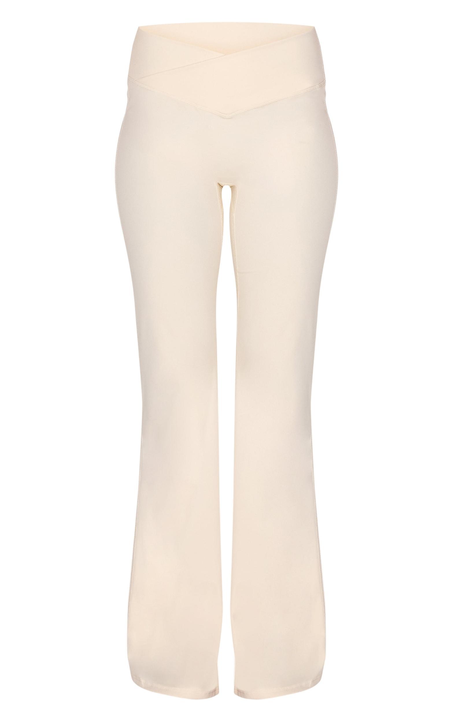 Bone Sculpt Wrap Waist Yoga Pants Product Image