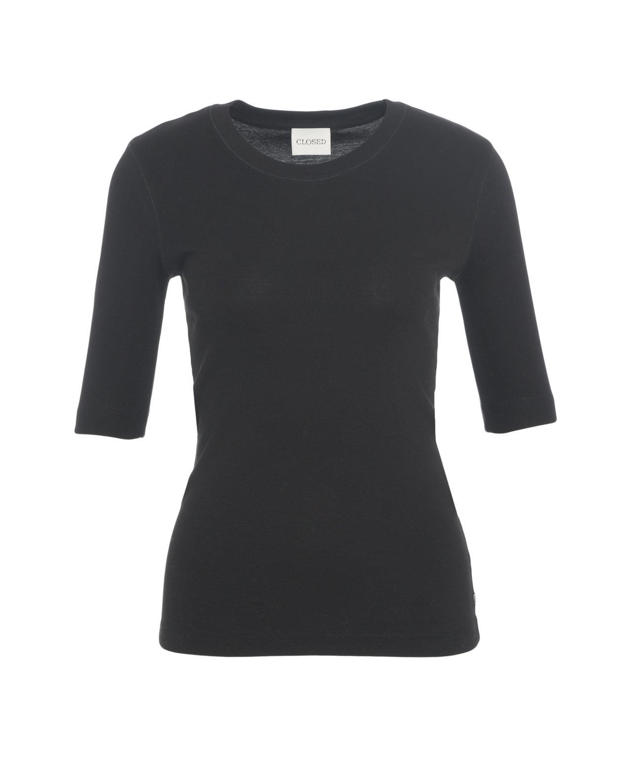 T-Shirt with Threequarter Sleeves Product Image