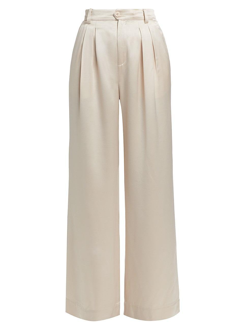 Womens Davina Wide-Leg Trousers Product Image