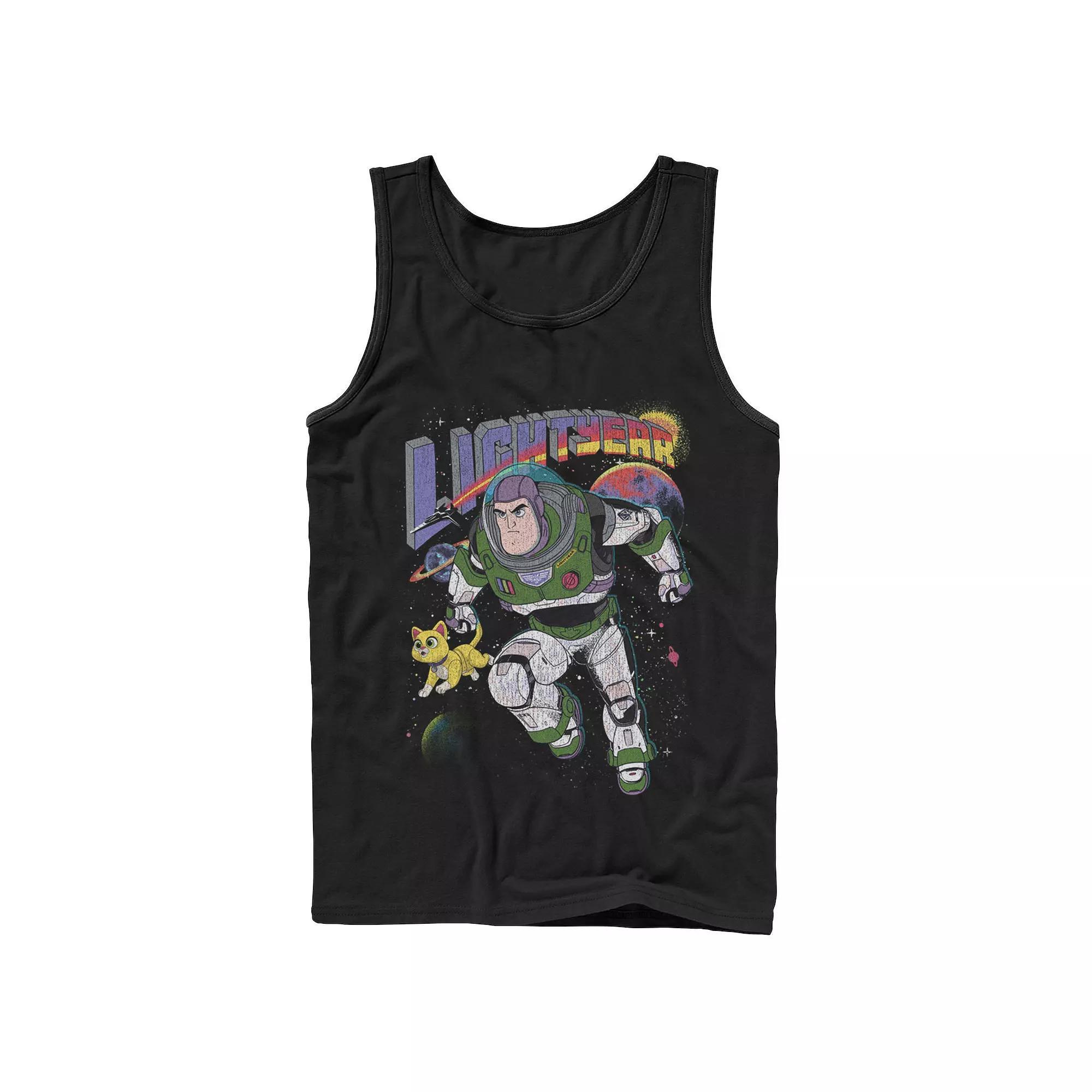Disney / Pixar's Lightyear Buzz & Sox Men's Space Ranger and Companion Robot Tank Top,  Product Image