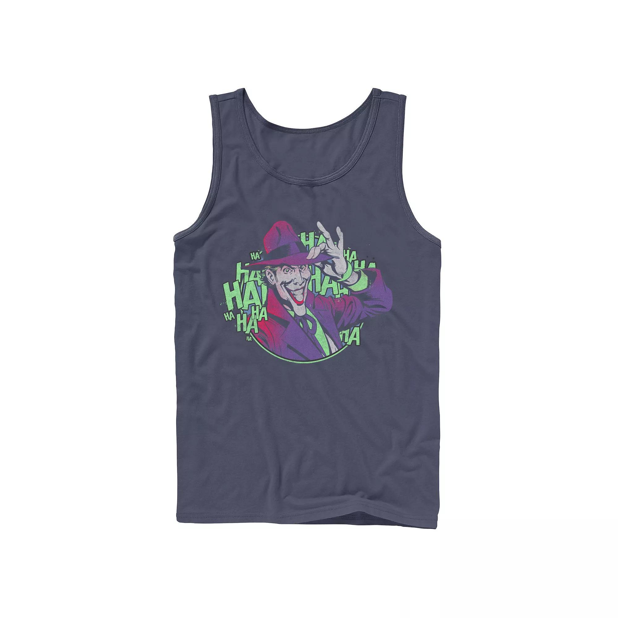 Men's DC Comics Justice League Tropical Logo Tank Top,  Product Image