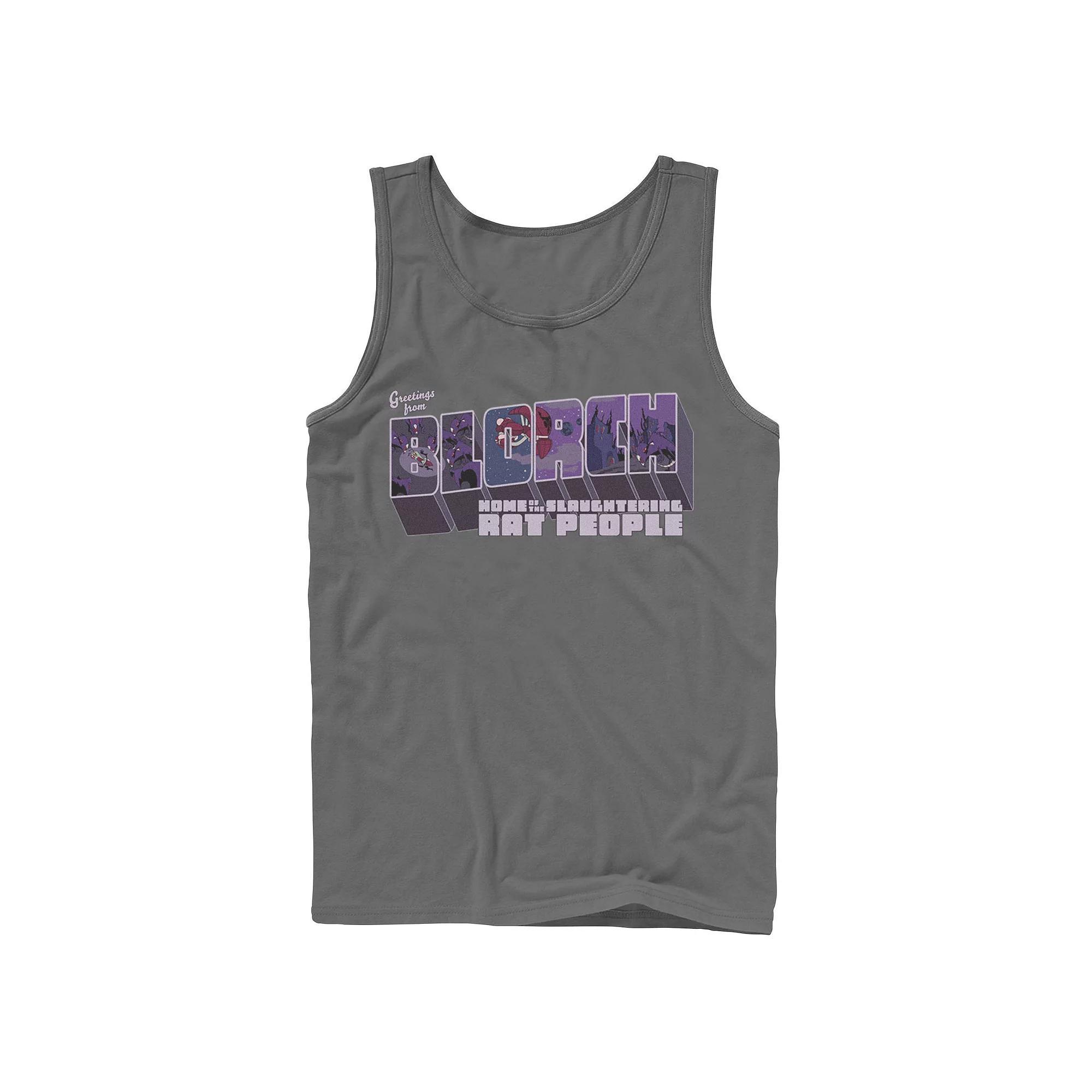 Men's Invader Zim Greetings From Blorch Graphic Tank Top,  Product Image