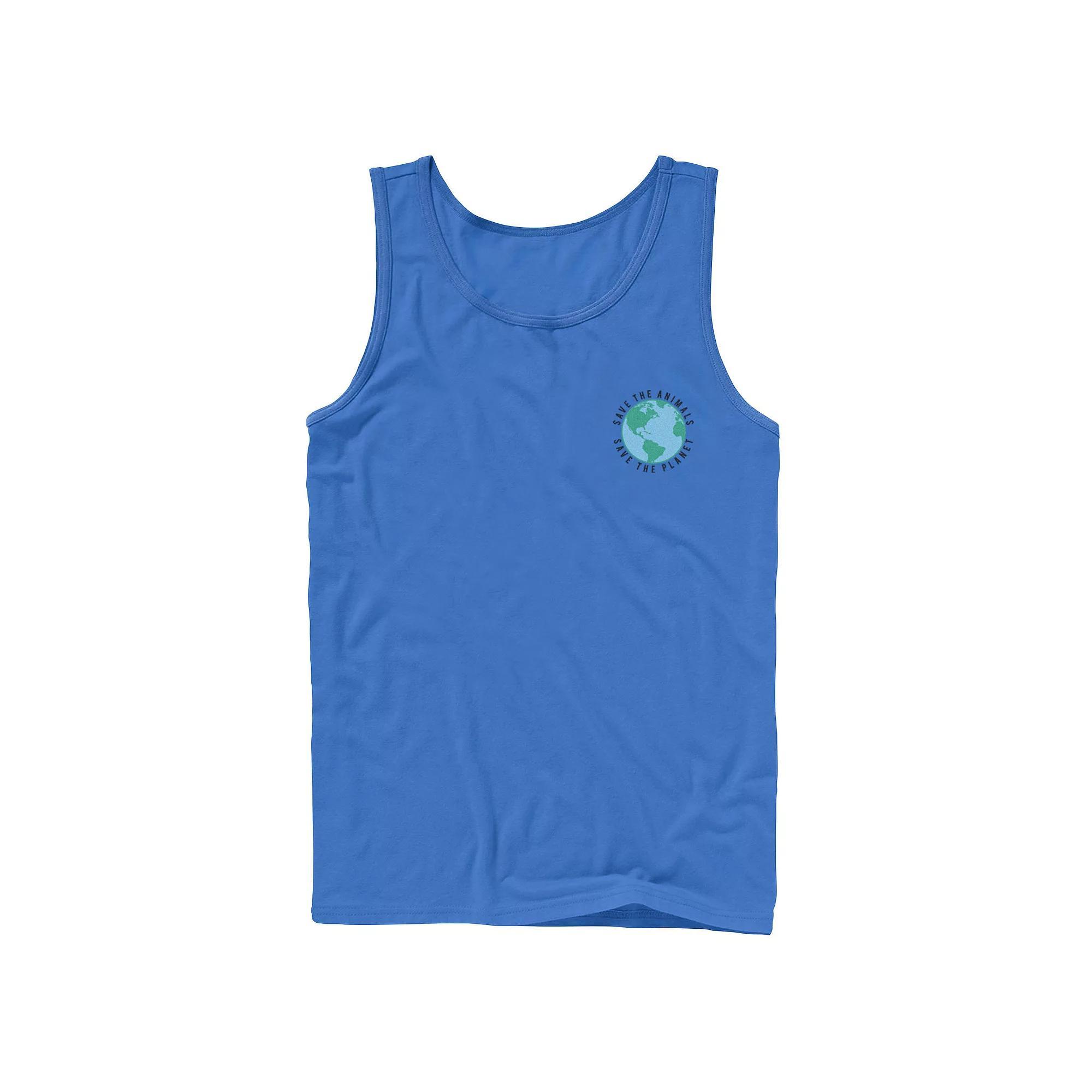 Men's Gemini Sign Left Chest Logo Tank Top,  Product Image