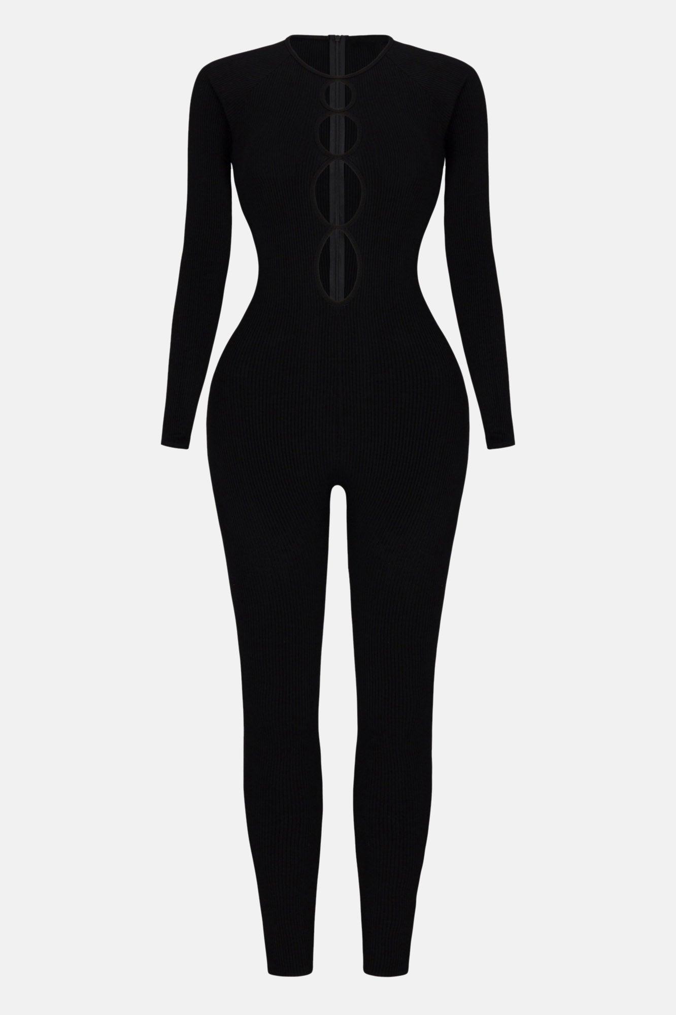 Jordyn Snatched Jumpsuit - Black Product Image