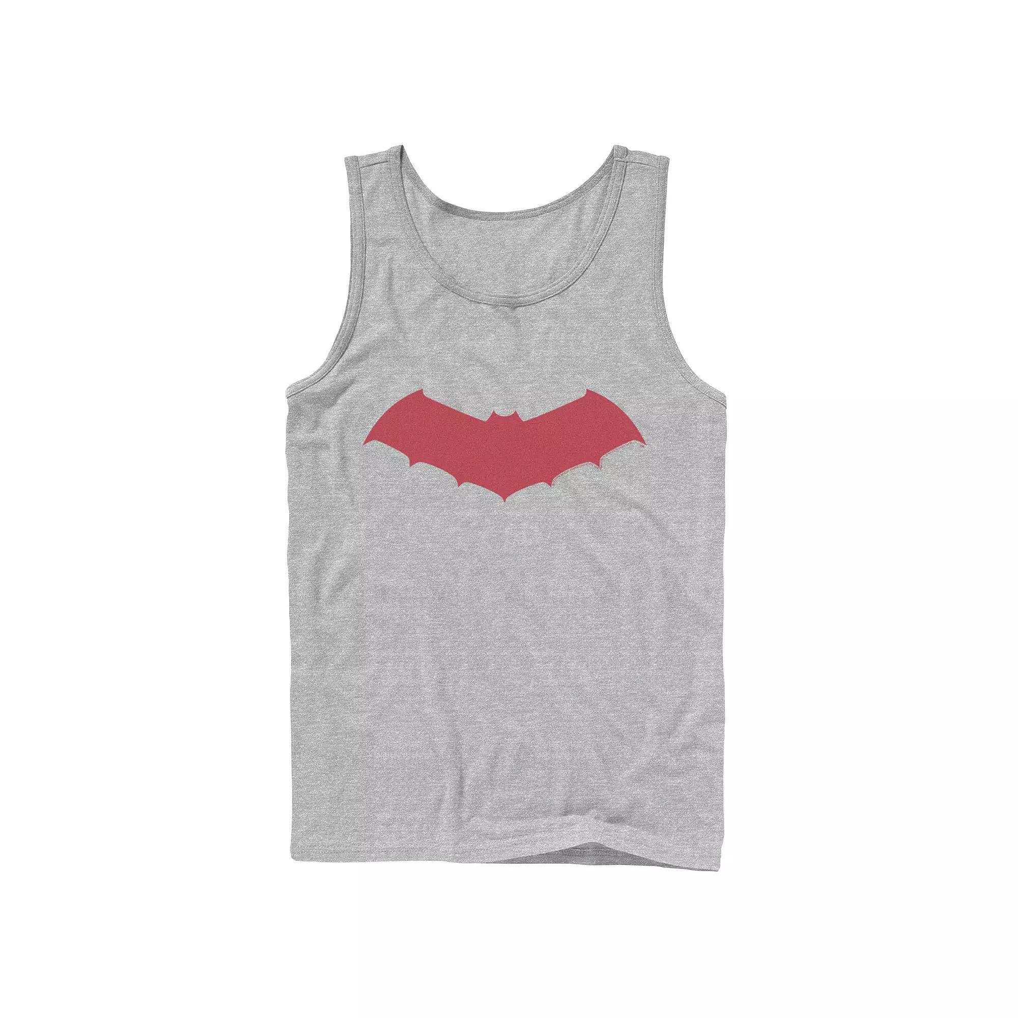 Men's DC Comics Batman Red Chest Logo Tank Top,  Product Image