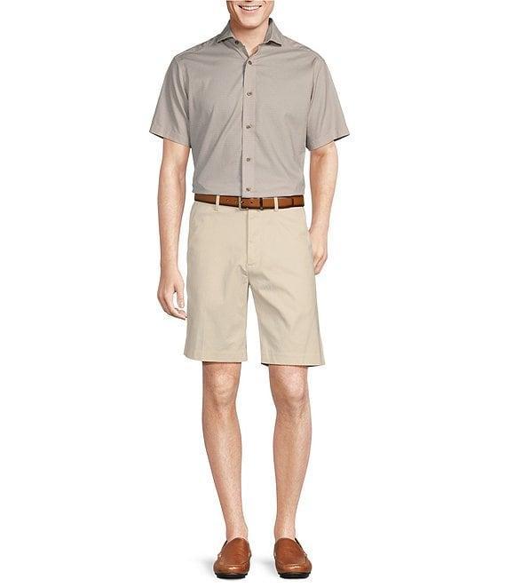 Daniel Cremieux Signature Label Cotton-Lyocell Printed Dobby Short Sleeve Woven Shirt Product Image