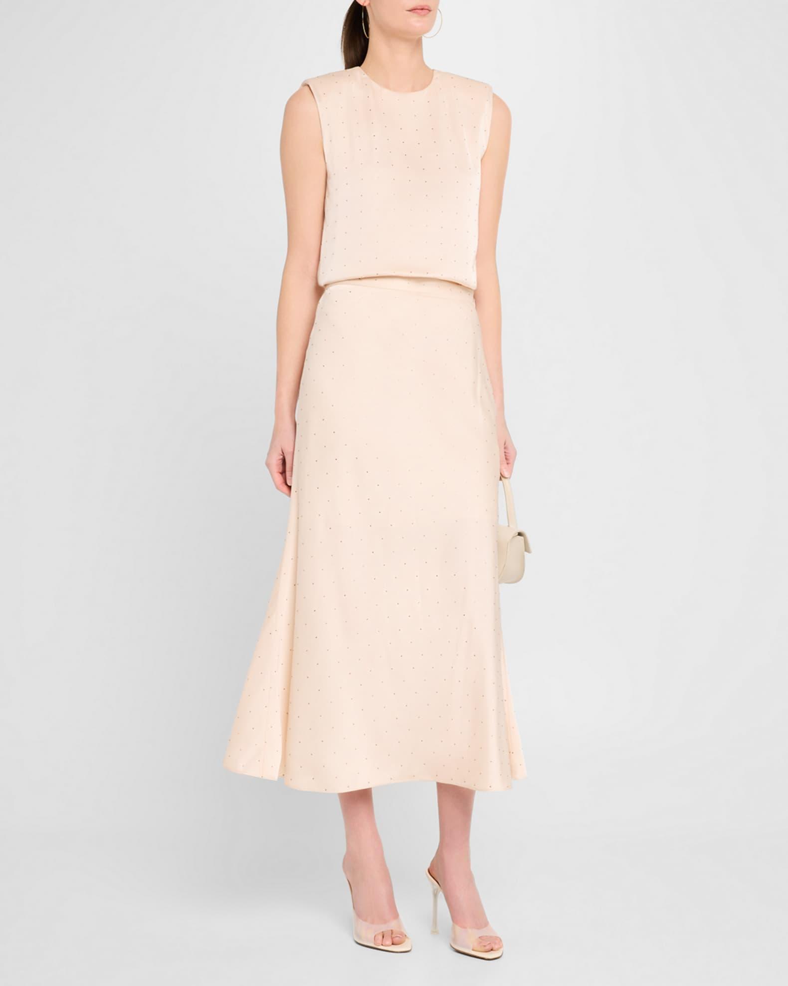 Crystal Embellished Jersey Top Product Image