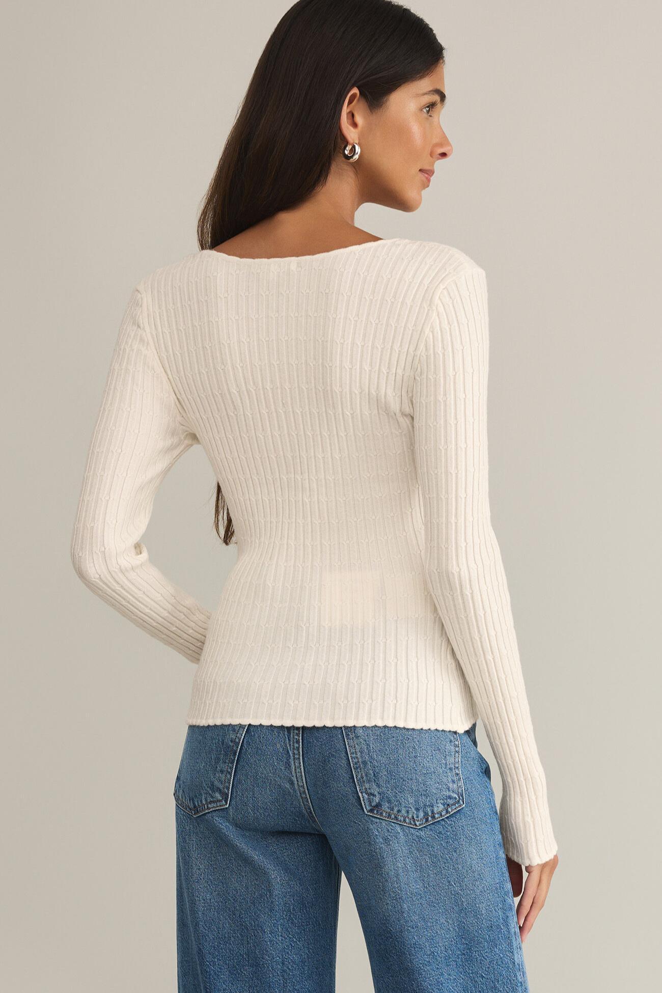 Emelie Button Up Sweater Product Image