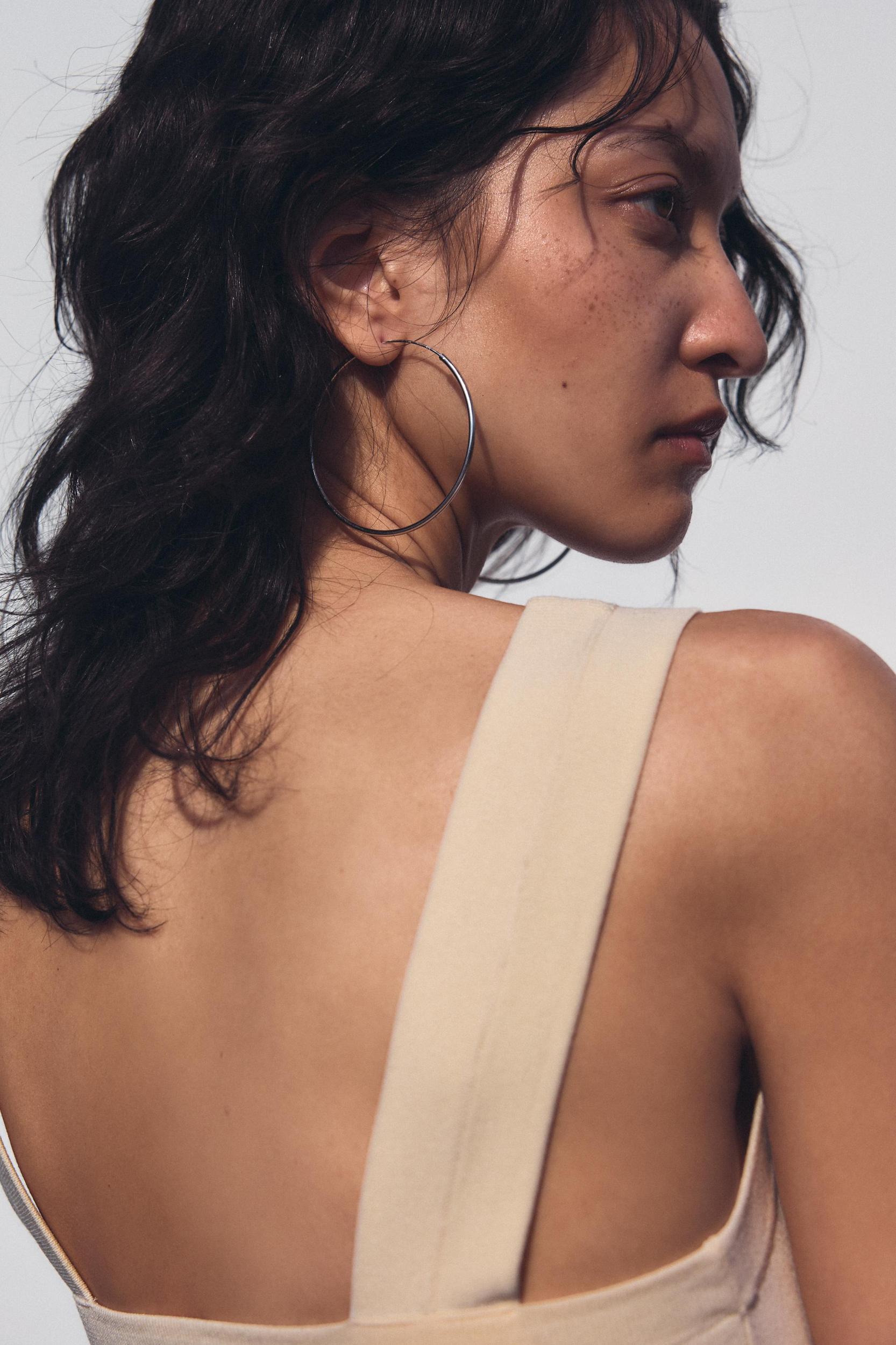 WIDE STRAP KNIT TOP Product Image