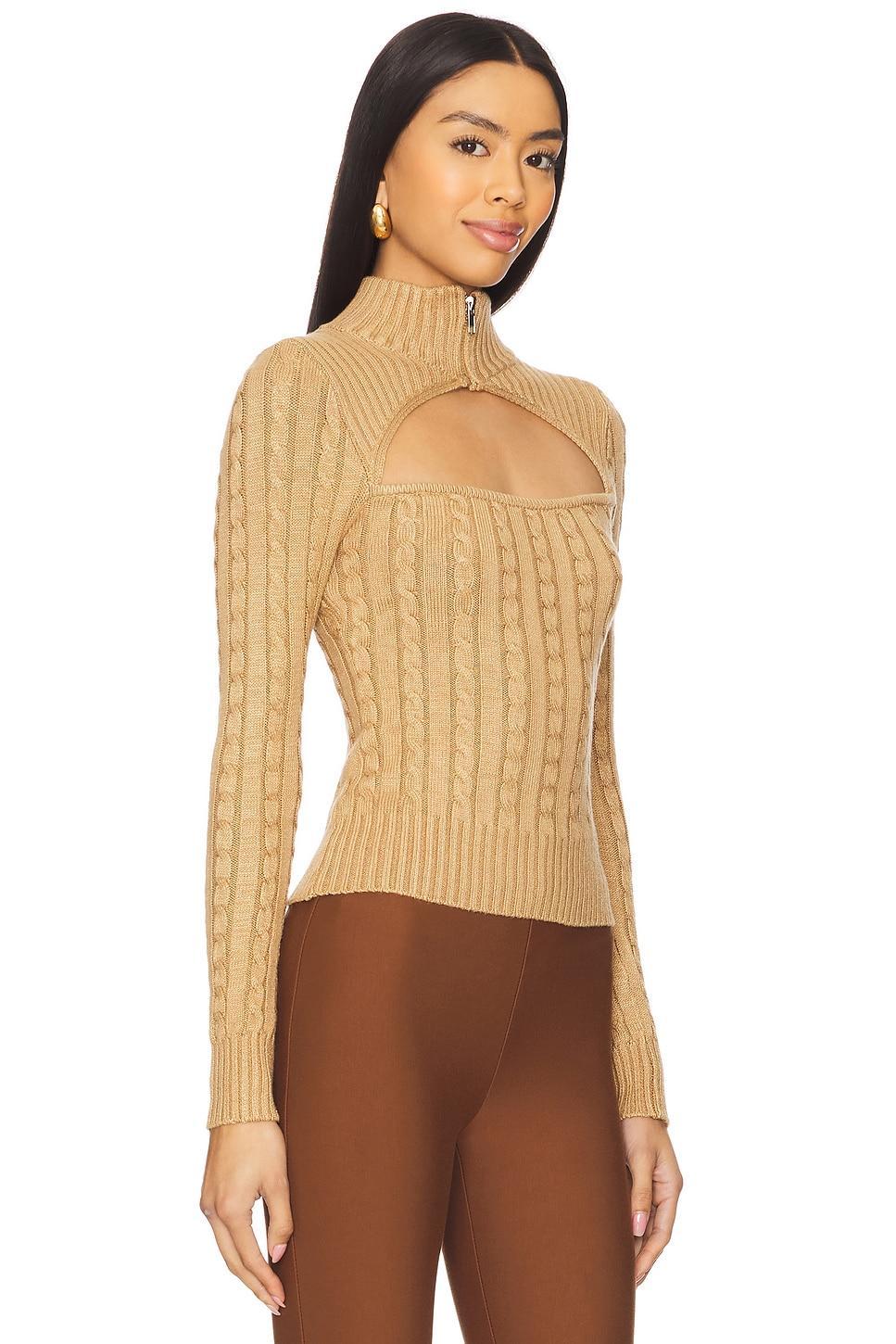 Tanya Cut Out Sweater superdown Product Image