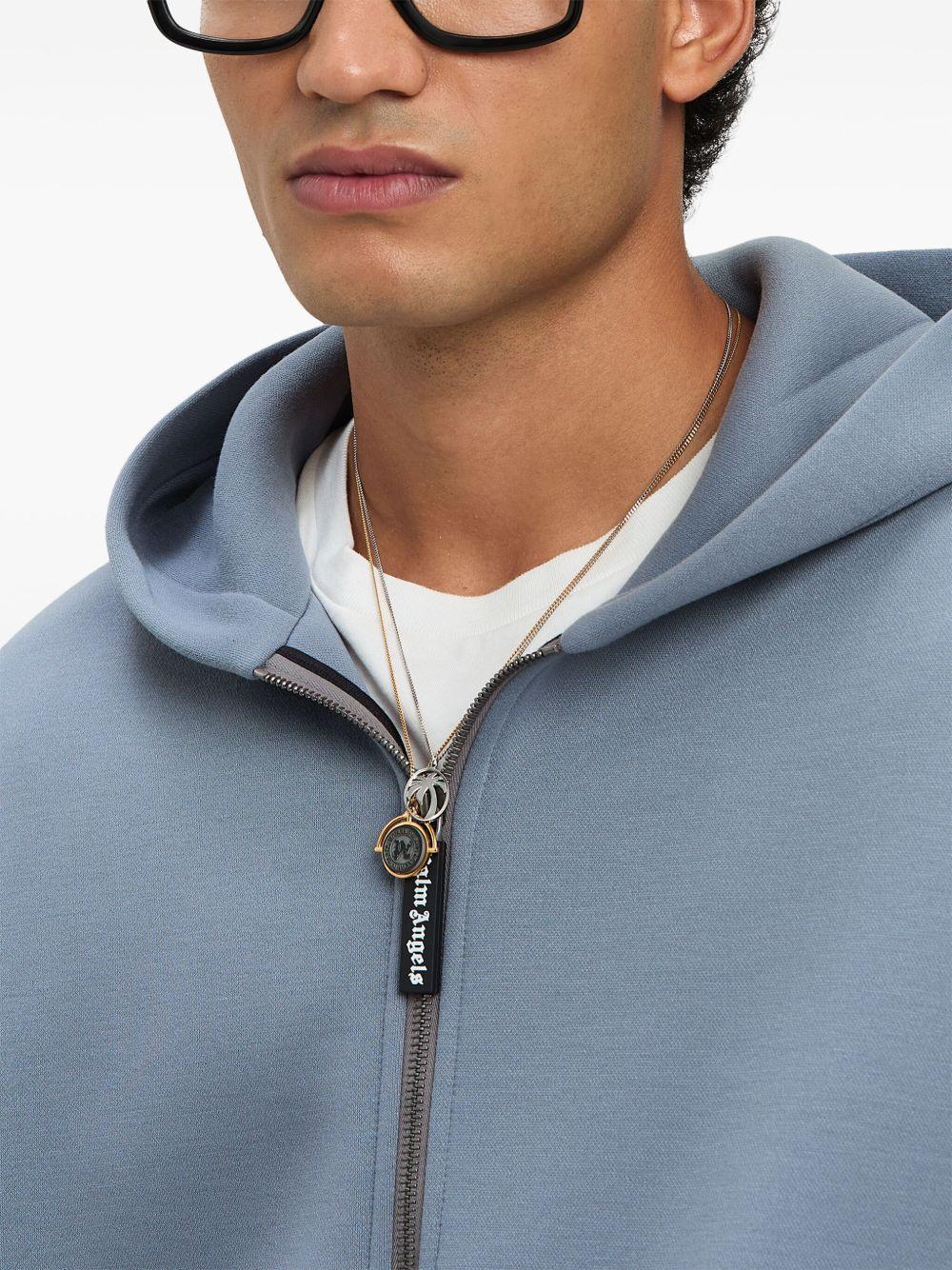 curved-logo hoodie Product Image