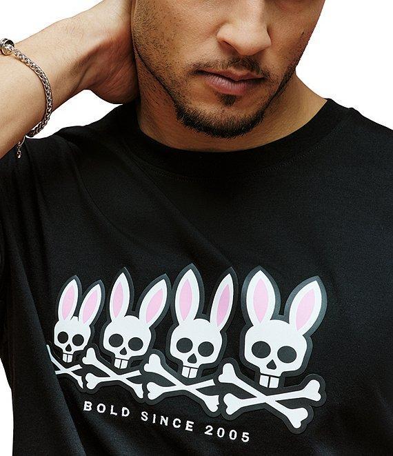 Psycho Bunny Archive Gradiant Bunny Graphic Short Sleeve T-Shirt Product Image