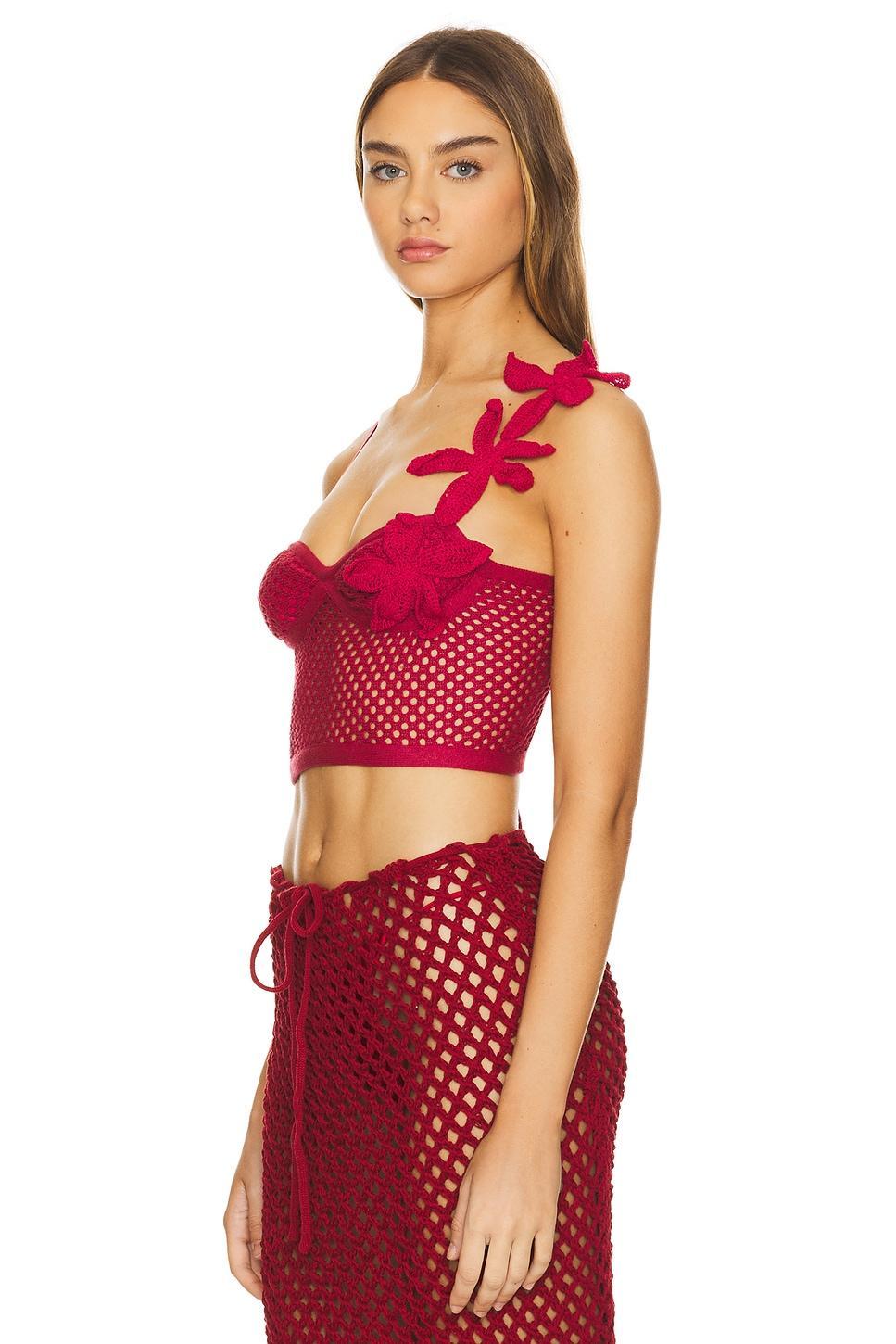 X Revolve Ziah Crop Top Agua Bendita Product Image