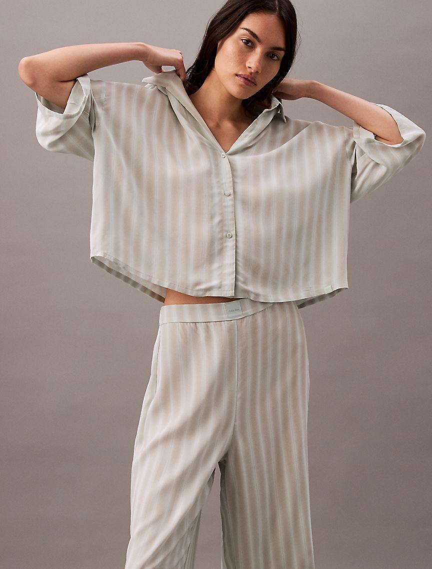 Woven Viscose Sleep Pants Product Image
