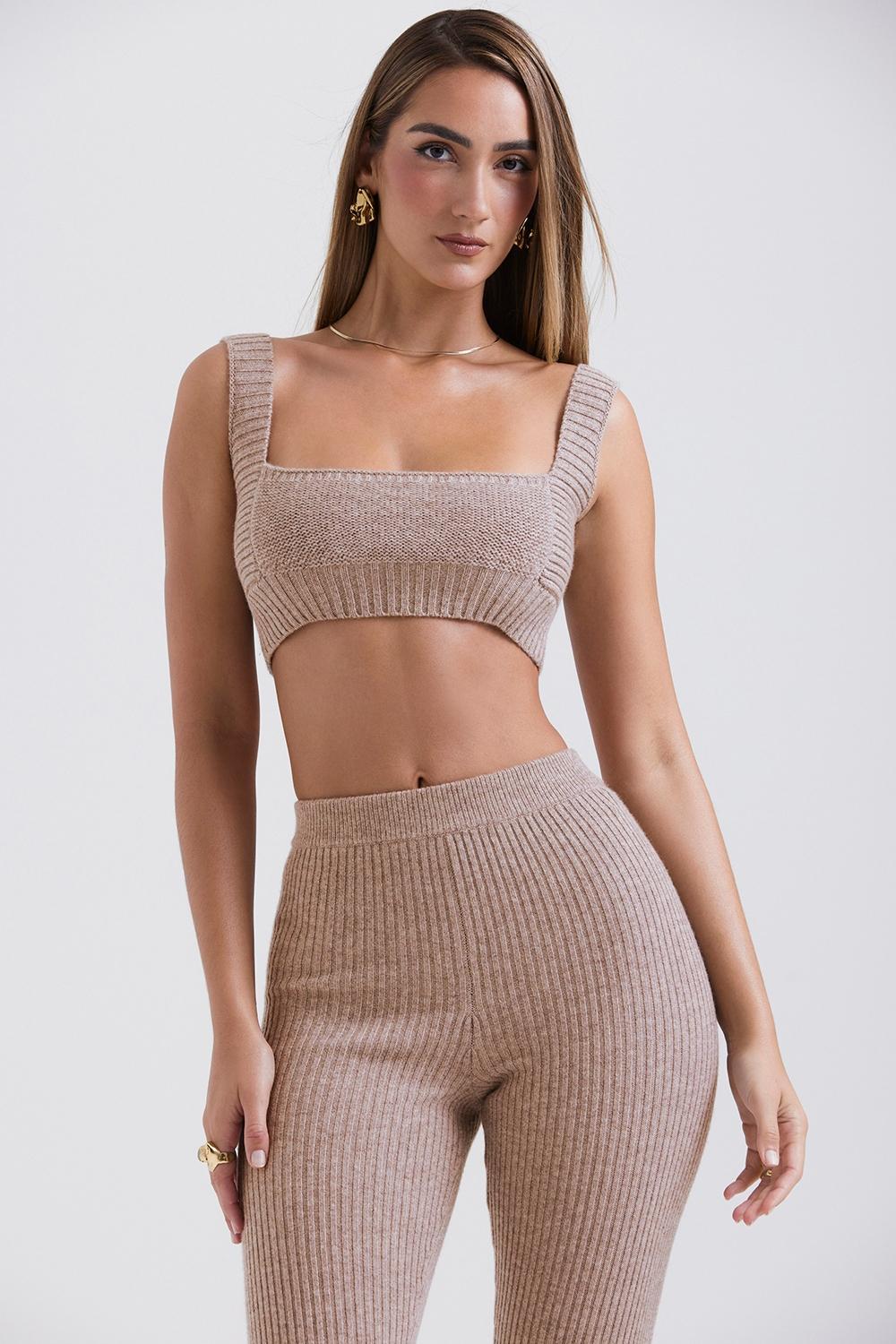 Adhara Barley Natural Wool Bralette Product Image