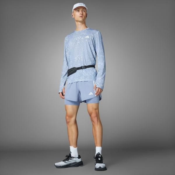 Own the Run CLIMACOOL 3-Stripes Long Sleeve Tee Product Image