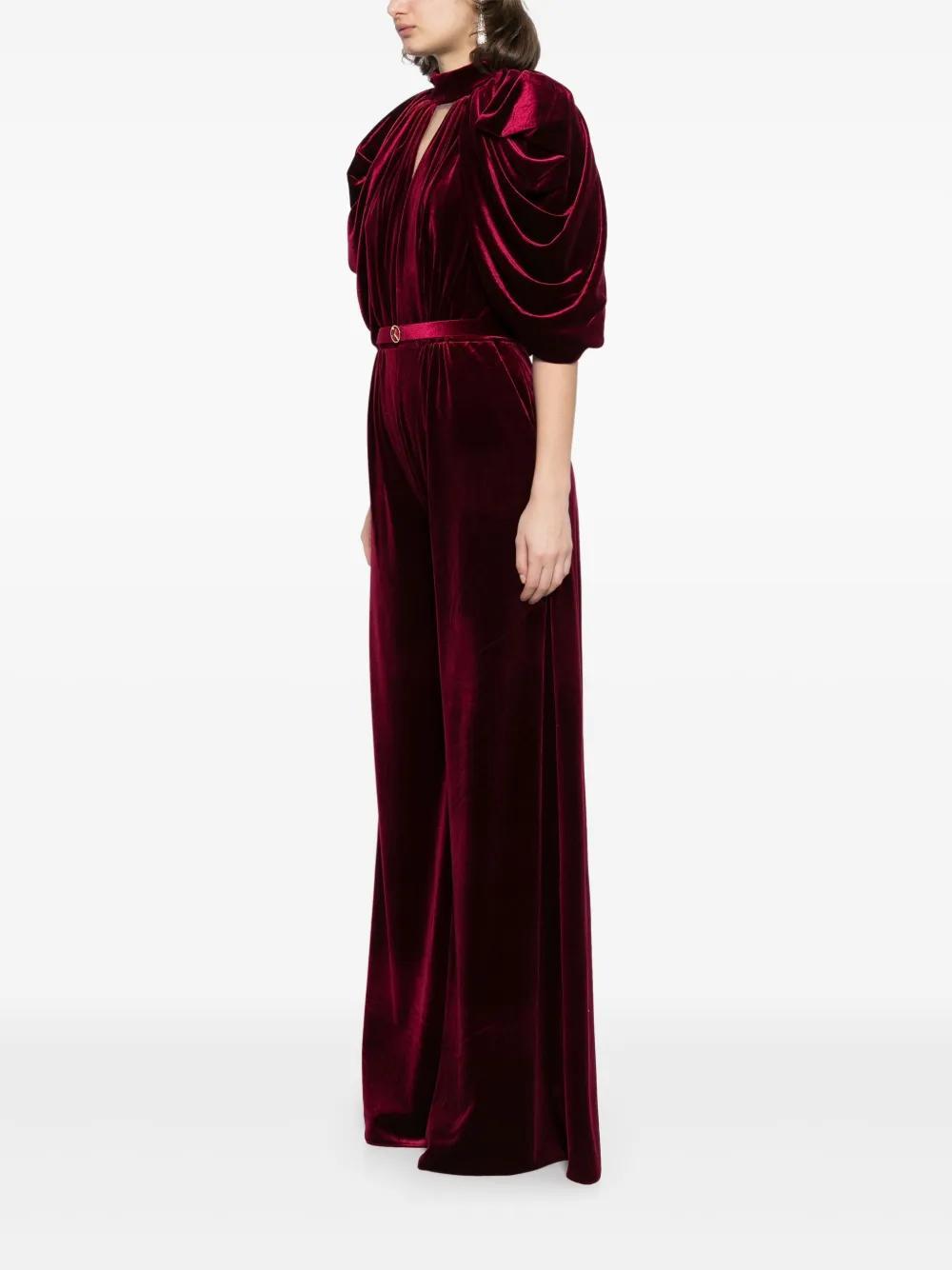 velvet jumpsuit Product Image