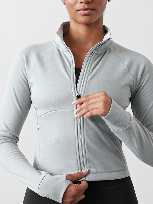 Unstoppable Cropped Full Zip Product Image