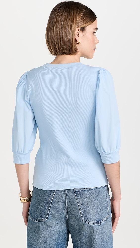 Veronica Beard Jean Crew Neck Coralee Top | Shopbop Product Image