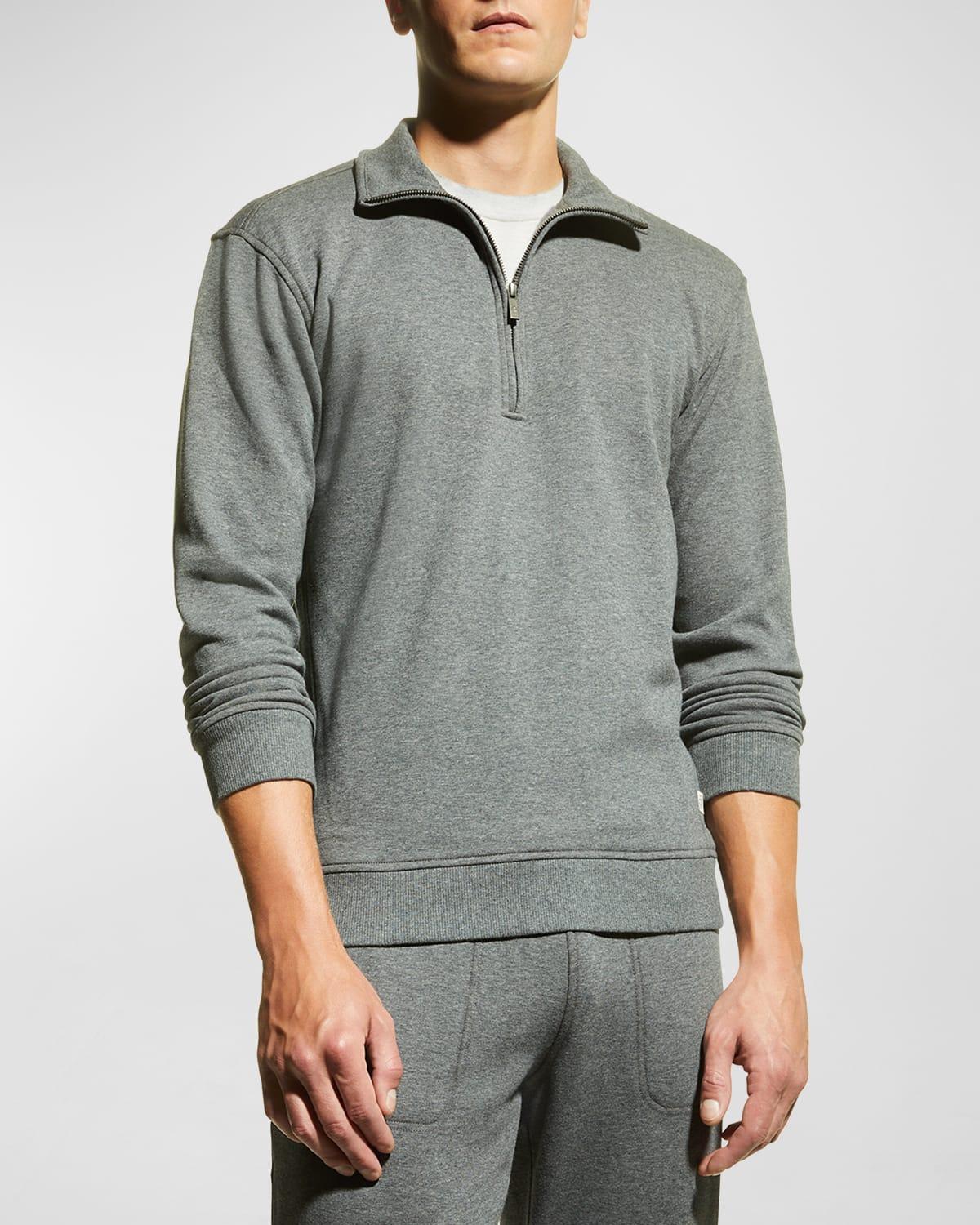 UGG Mens Zeke Half Zip Pullover Fleece Hoodies & Sweatshirts Product Image