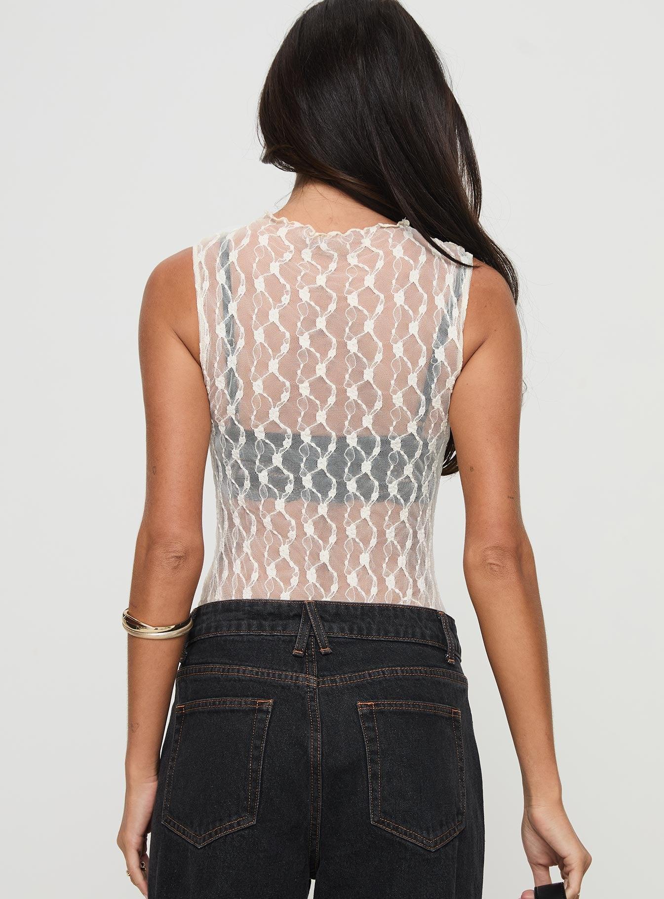 Liedman Bodysuit Cream Product Image