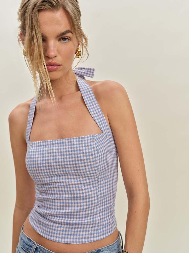 Malika Linen Top Product Image