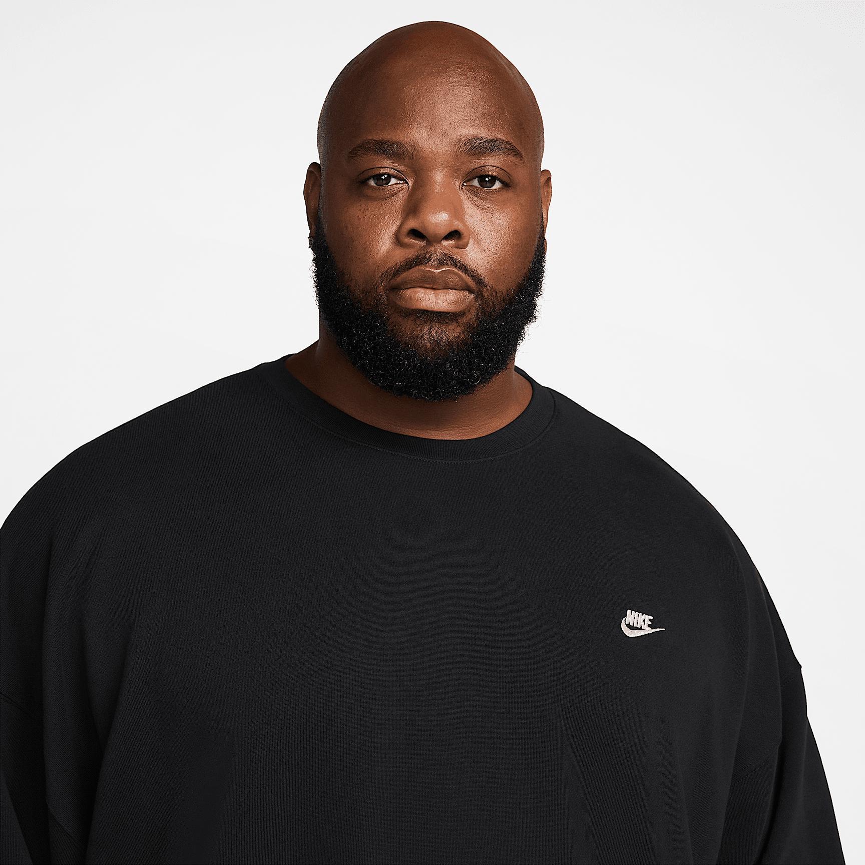 Nike Men's Club Fleece Oversized French Terry Crew Product Image