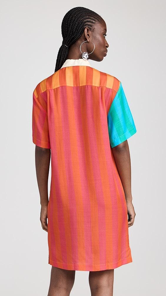 BruceGlen Stripe Shirt Dress | Shopbop Product Image