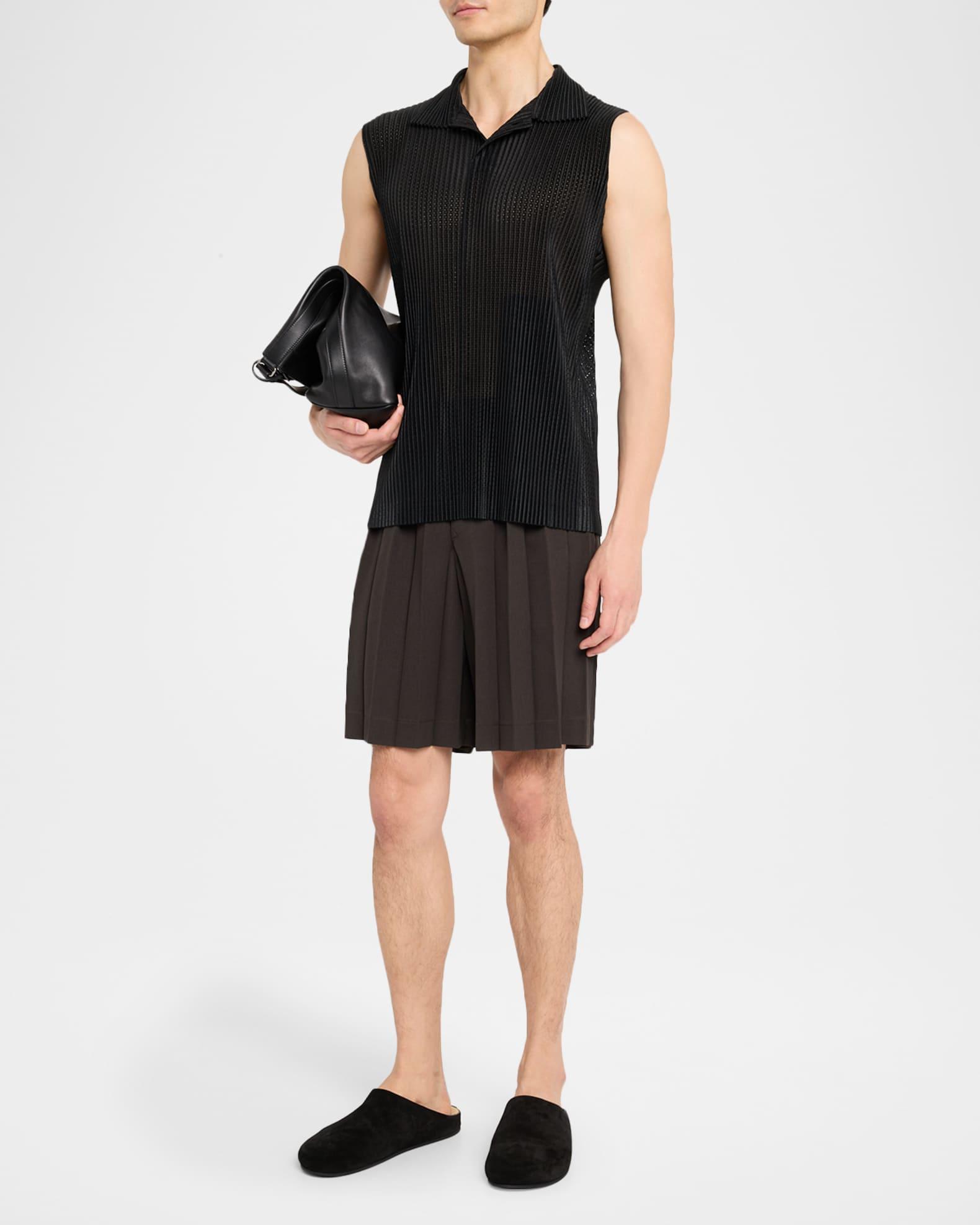 Men's Sleeveless Mesh Shirt Product Image