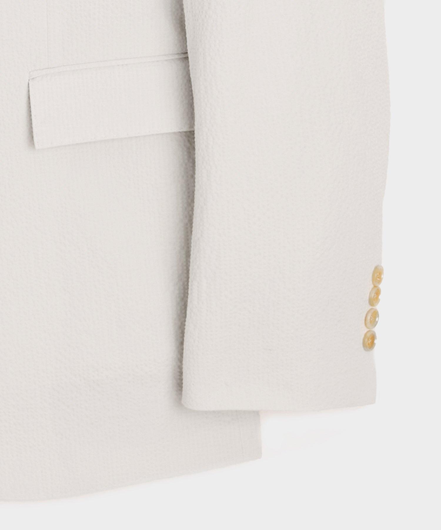 Italian Seersucker Side Tab Trouser Product Image