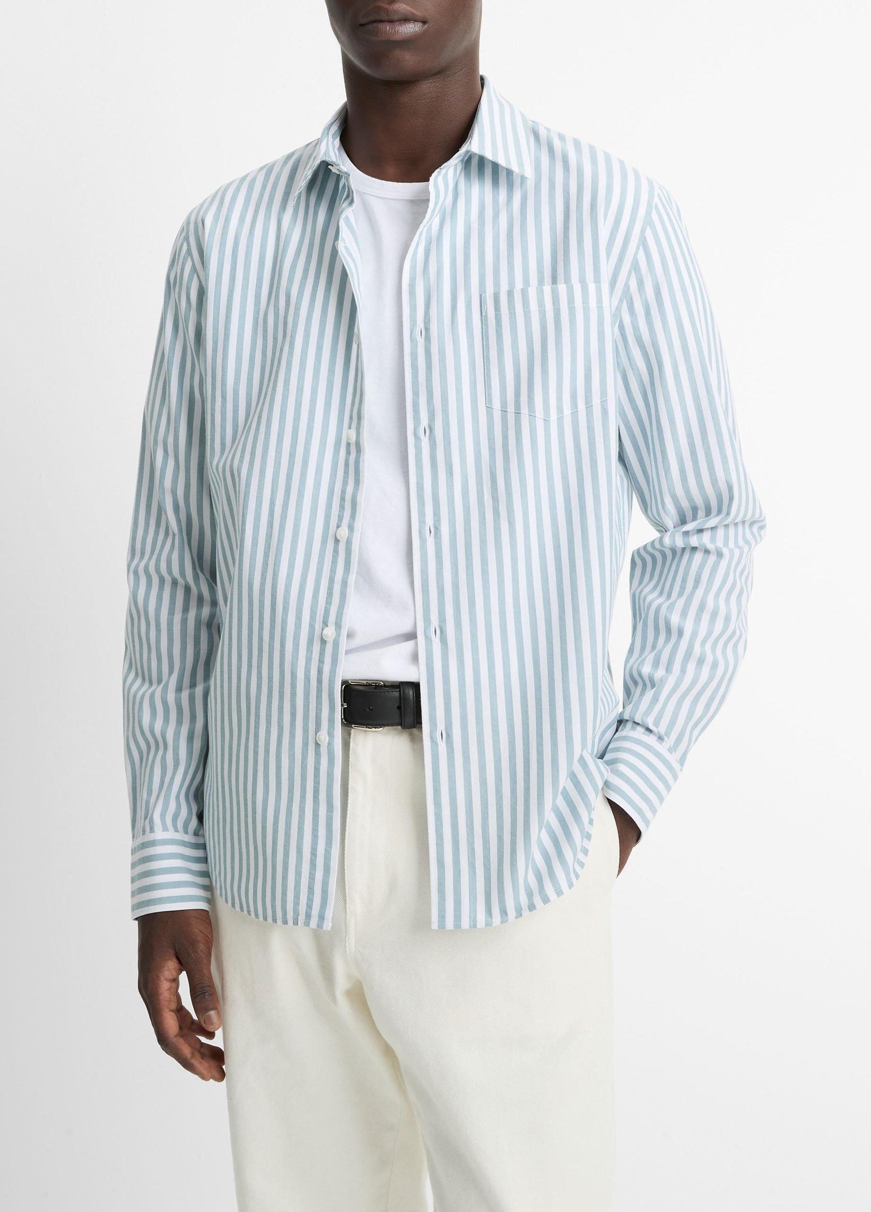 Hermosa Stripe Button-Front Shirt Product Image