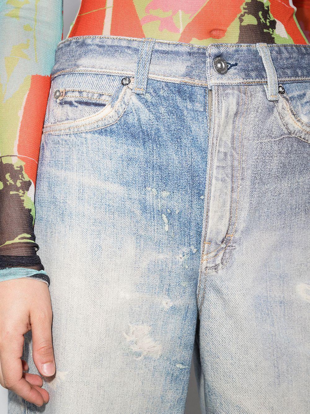 distressed-effect boyfriend jeans Product Image