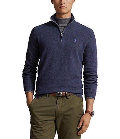 Polo Ralph Lauren Quarter-Zip Mesh Product Image