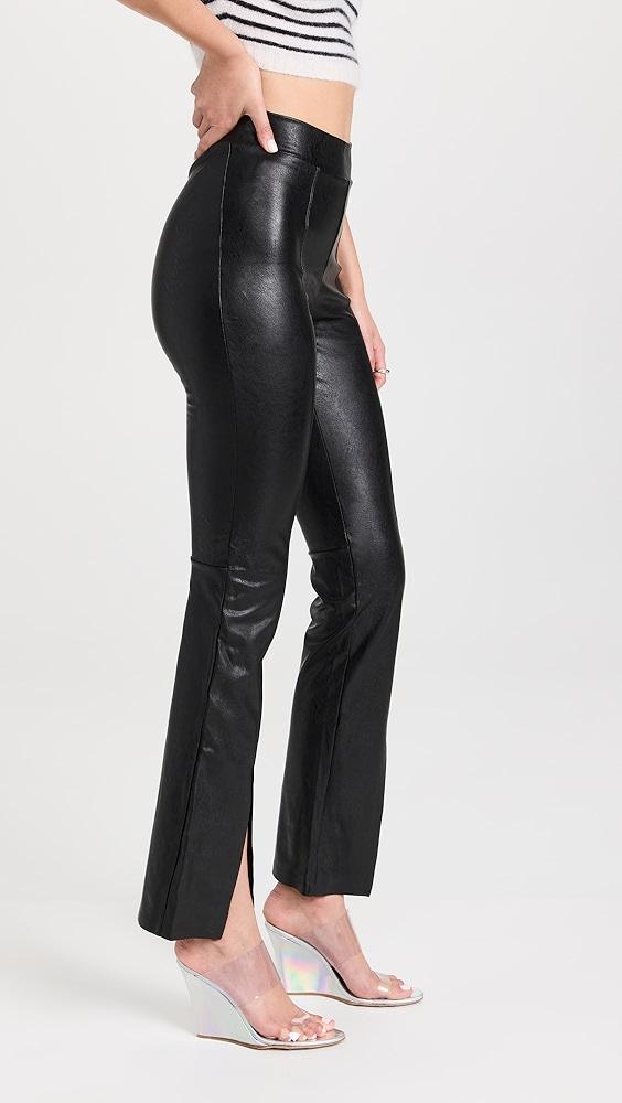 Commando Faux Leather Splitfront Pants | Shopbop Product Image