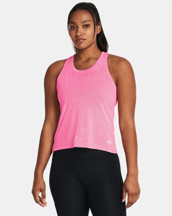 Women's UA Launch Splatter Singlet Product Image