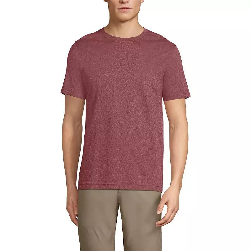 Men's Lands' End Supima Crewneck Tee,  Product Image