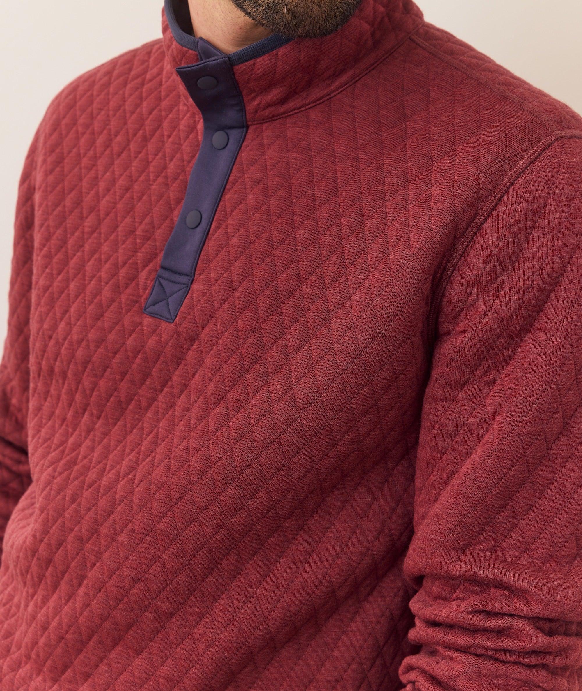 Corbet Quilted Reversible Pullover Product Image