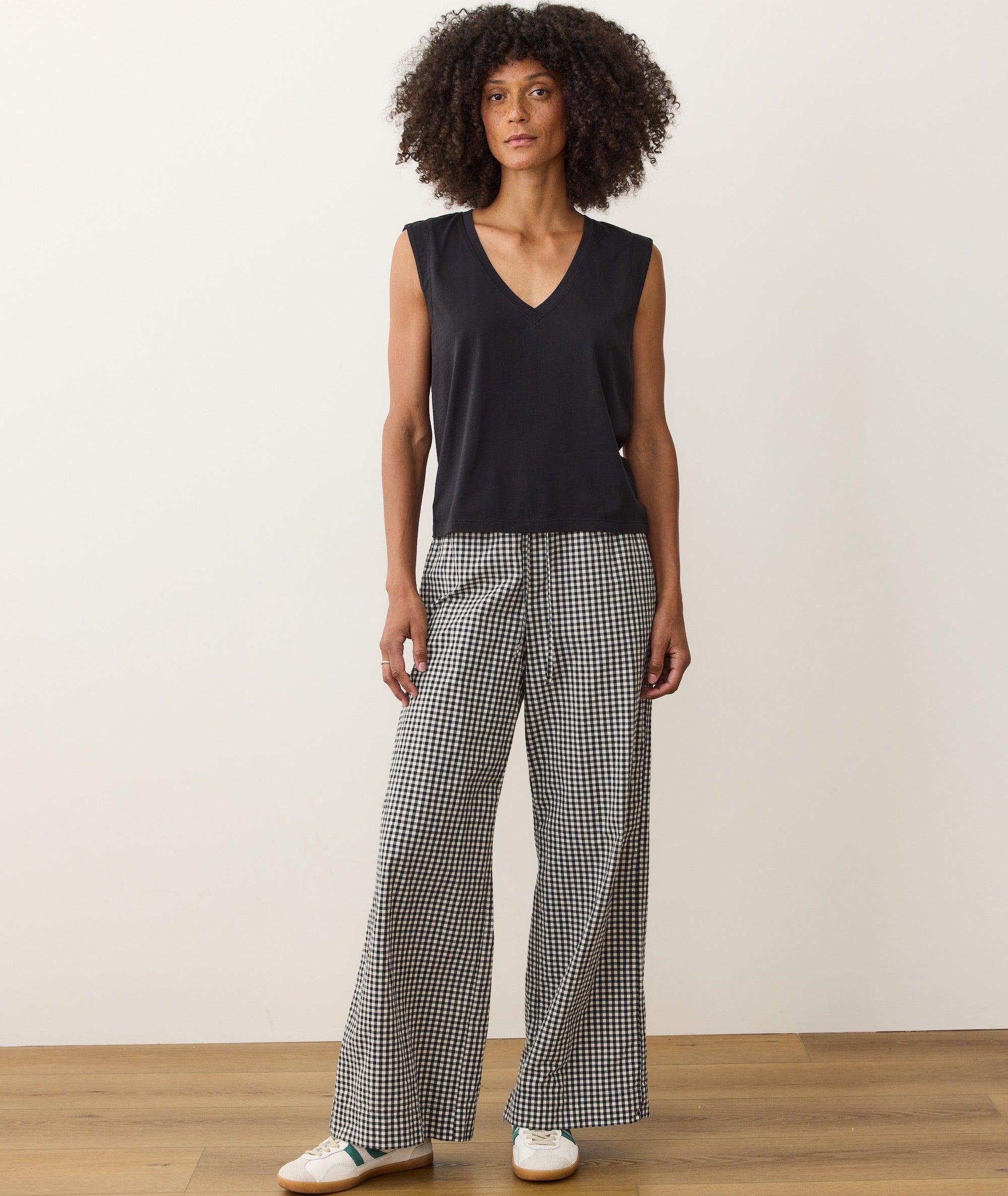 Pima Tissue V-Neck Tank Product Image